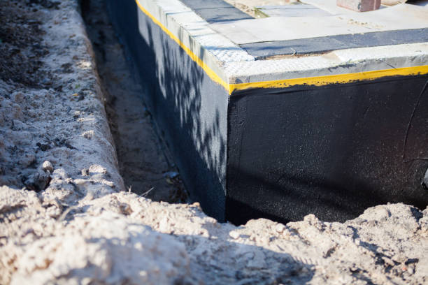 Residential Waterproofing installation at a Vesper, WI home by SJ Waterproofing Pros